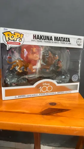 Funko Pop Moment Hakuna Matata #1313 Disney 100 - Novo