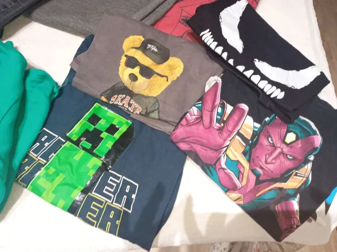 Lote de roupas menino 8 a 10 anos com 15 peças 