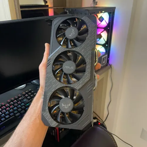 Placa de Vídeo RTX 1660 6gb 3 fans ASUS TUF Gaming