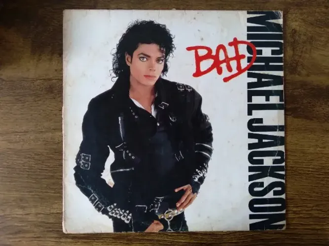 Capa Encarte Original Vinil LP Michael Jackson Bad (Sem o Disco)
