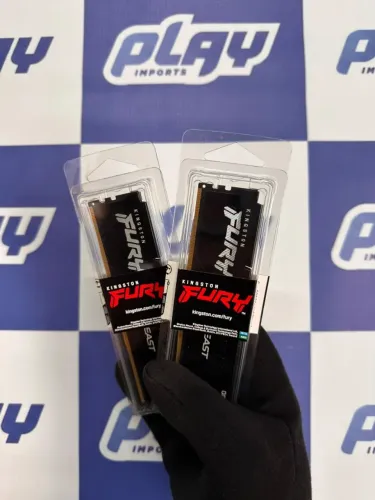 Memória RAM Kingston Fury Beast DDR5 8GB 5600MHz Nova Com Garantia