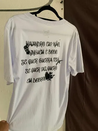 Camisa streetwear promoção