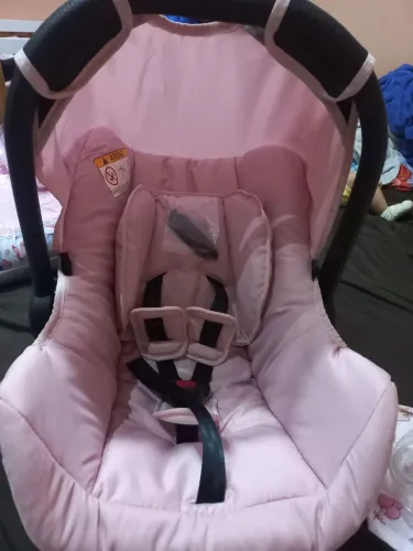 Bebê conforto rosa Novo nunca usado