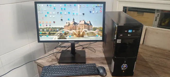 Computador Core i5 8gb ram SSD monitor 20ool