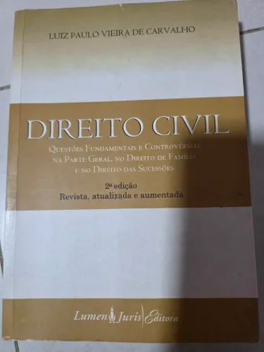 DIREITO CIVIL - QUESTÕES FUNDAMENTAIS E CONTROVÉRSIAS- LUMEN IURES- LUIZ PAULO V DE CAR