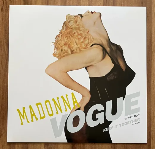 Madonna Vinil Vogue Capa Feita (Apenas Capa)