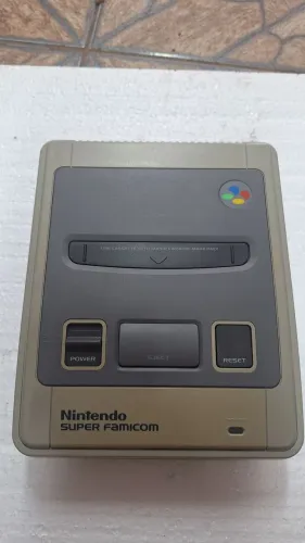 Console Nintendo Super Famicom Original + 2 Controles - SNES Japonês 