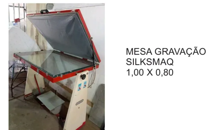 Mesa de gravação de tela