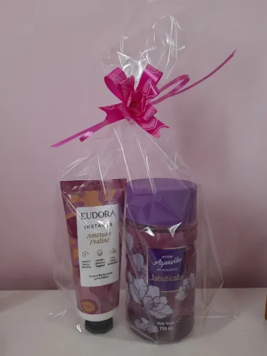 Kit Presente Creme de Mão + Body Splash