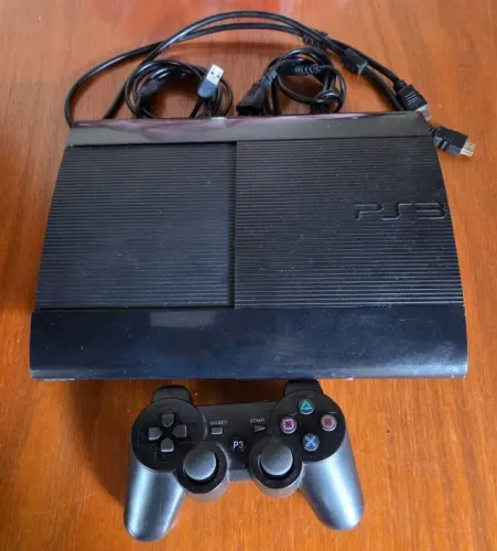 PS3 + 30 Jogos, 1TB, Completo!