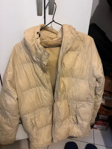 Jaqueta de frio bege