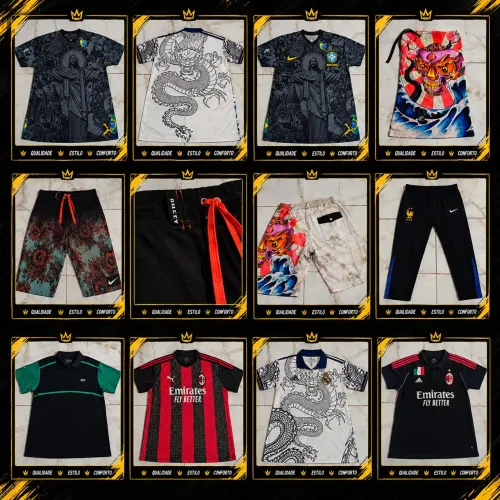 Roupas variáveis , Oakley , blusa de time cool cat  ,Nike e Lala... .