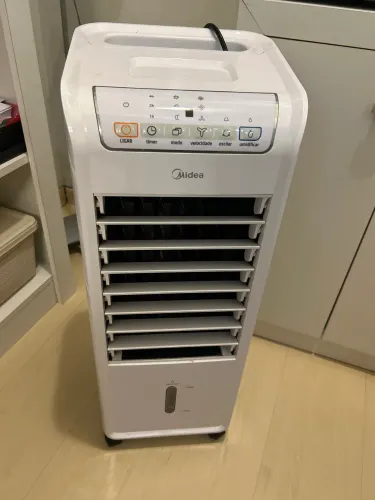 Climatizador de Ar Frio Midea 60w 4,5L Branco 127V AKAF1