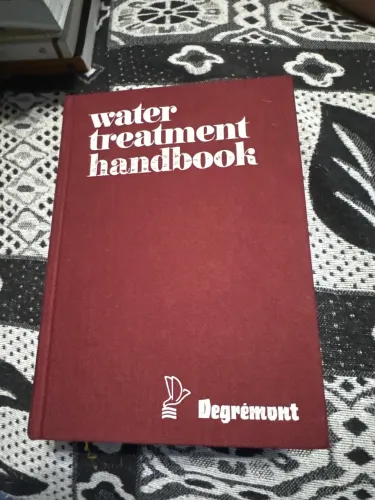 Livro Water Treatment Handbook - Degrémont (Capa Dura)