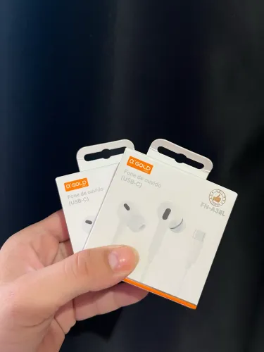 Fone De Ouvido Usb-c 'Com Microfone para Samsung/Iphone