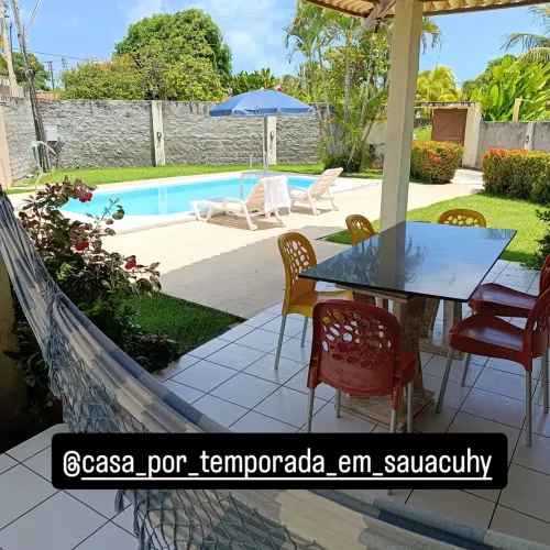 Casa por temporada em Sauaçuhy!!