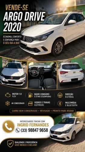 Fiat Argo Drive 1.0 6V Flex 2020