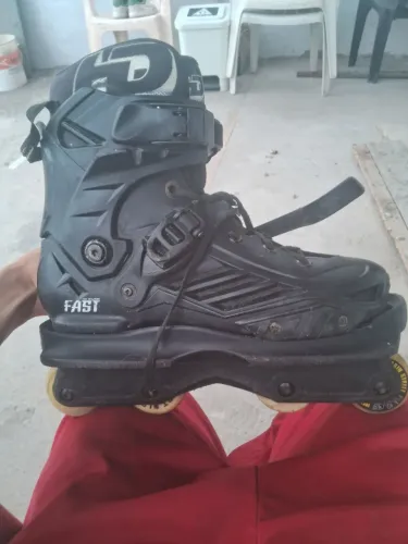 Patins street traxart black profissional
