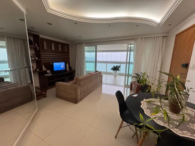 Apartamento 3 Quartos, 3 Suítes, 3 vagas Varanda Gourmet e Frente Mar no Canto do Forte