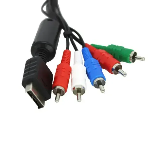 CABO DE VÍDEO COMPONENTE AV PARA PS2 / PS3 -