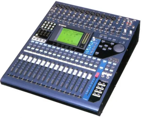 Mesa digital 16 canais yamaha 01v96