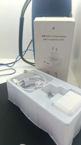 CARREGADOR IPHONE 35W USB-C+C