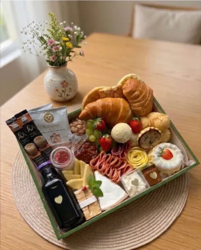 Cesta de café da manhã | Presente | Dia das mães