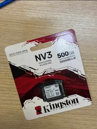 NOVO SSD 500gb Nvme Kingston 