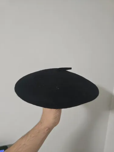 Chapéu tradicional francês preto tam.unico