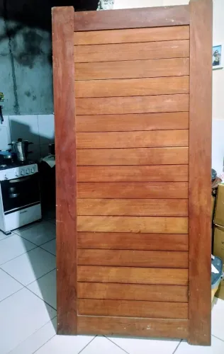 Porta madeira maciça Angelim