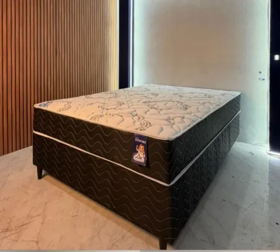 Cama Box Casal Isofort América Molas Ensacadas - Ley Colchões