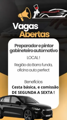 Vagas disponíveis , ótimo salário .