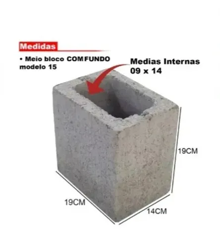 BLOCO DE VEDAÇÃO