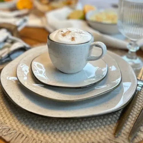Aparelho de jantar porcelana 20 peças Oxyford Maresia