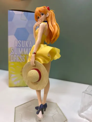 Marca: SEGA  - Azuca, Luminasta Neon Genesis Evangelion Asuka Vestido de Verão 