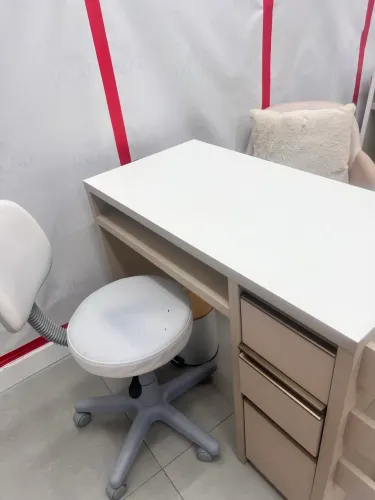Mesa manicure MDF marcenaria alto padrão 