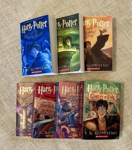 Harry Potter livros tradicionais