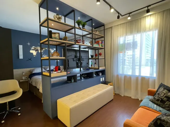 Flat Mercure 100% Mobiliado no 5 Andar/ 34m²/ 01 Vaga