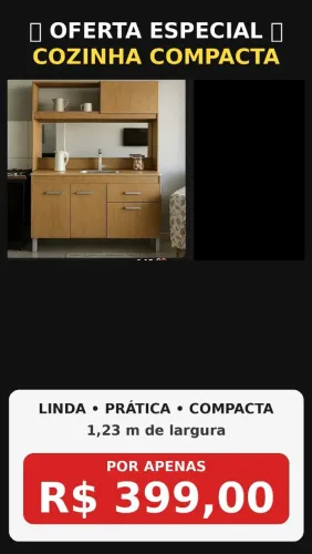 Cozinha compcta nova na caixa