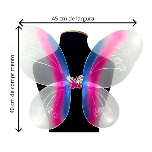 R$ 40.00 Asa+ tiara+ varinha condão <br>Fala ou Borboleta<br>Na 64 Morada do Vale 1