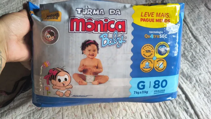 Fralda descartável