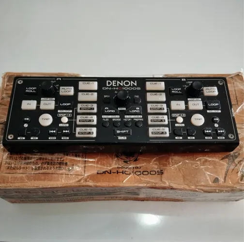 ddj denon dn-hc 1000s controladora de efeitos do Serato tipo Dicer Novation USB