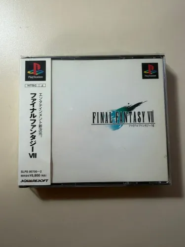 Final Fantasy 7 - Playstation 1 PS1 Original Japonês Completo