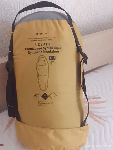 Saco de dormir de acampamento