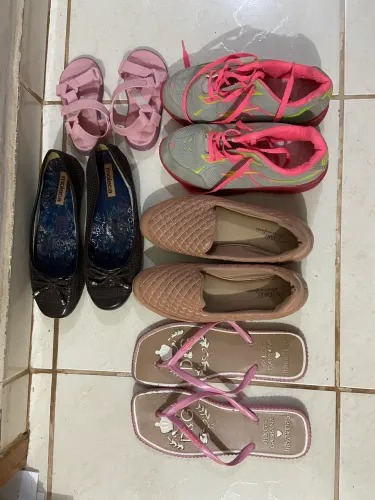 Sapatos usados