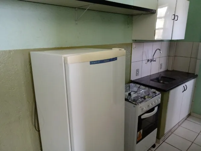 Apartamento de um quarto, mobiliado, temporada, kitnet