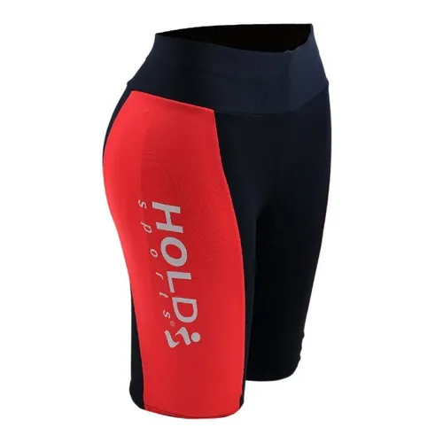 Bermuda de Ciclismo Hold Sports Feminino Preto e Rosa Forro em Espuma Vários Tamanhos 8117