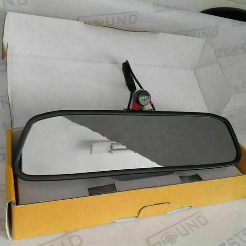 Espelho retrôvisor com câmera de ré. Garantia. Novo. Instalado. 