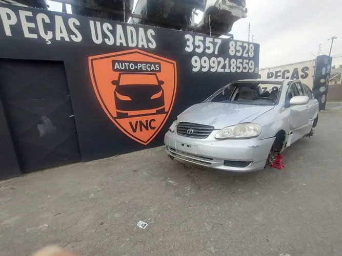 Sucata Corolla 1.6 2003 para venda de peças 