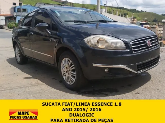 Sucata Fiat Linea 1.8 Dualogic ano 2015//2016 para Retirada de Peças